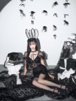 画像9: 【即日発送！】【ハロウィン】セクシーレースバニー半袖セットアップ 【コスプレ7点セット】[YMT] (9)
