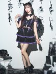 画像10: 【即日発送】【ハロウィン】レースアップデビルスカートセットアップ 【コスプレ6点セット】[YMT-H] (10)