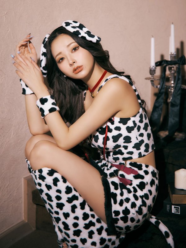 画像12: 【即日発送！】【ハロウィン】 ダルメシアンセットアップ【コスプレ6点セット】【XS-Mサイズ/1カラー】[HC03] (12)