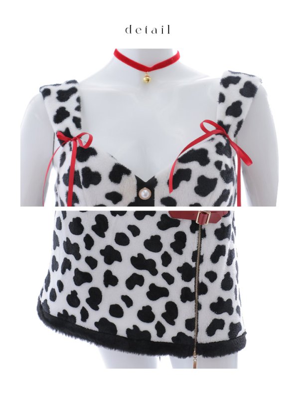 画像21: 【即日発送！】【ハロウィン】 ダルメシアンセットアップ【コスプレ6点セット】【XS-Mサイズ/1カラー】[HC03] (21)
