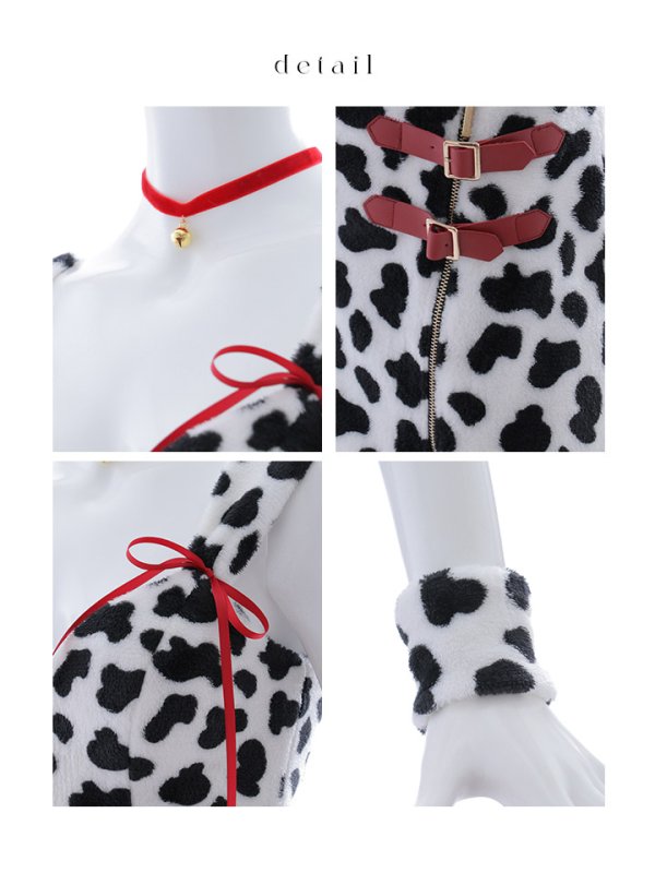 画像22: 【即日発送！】【ハロウィン】 ダルメシアンセットアップ【コスプレ6点セット】【XS-Mサイズ/1カラー】[HC03] (22)