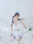 画像17: 【即日発送！】【ハロウィン】ホワイトパピーセットアップ 【コスプレ6点セット】[YMT] (17)