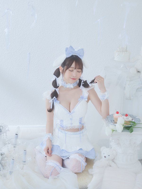 画像17: 【SALE!!】【即日発送！】【ハロウィン】ホワイトパピーセットアップ 【コスプレ6点セット】[OF01] (17)