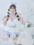 画像18: 【即日発送！】【ハロウィン】ホワイトパピーセットアップ 【コスプレ6点セット】[YMT] (18)