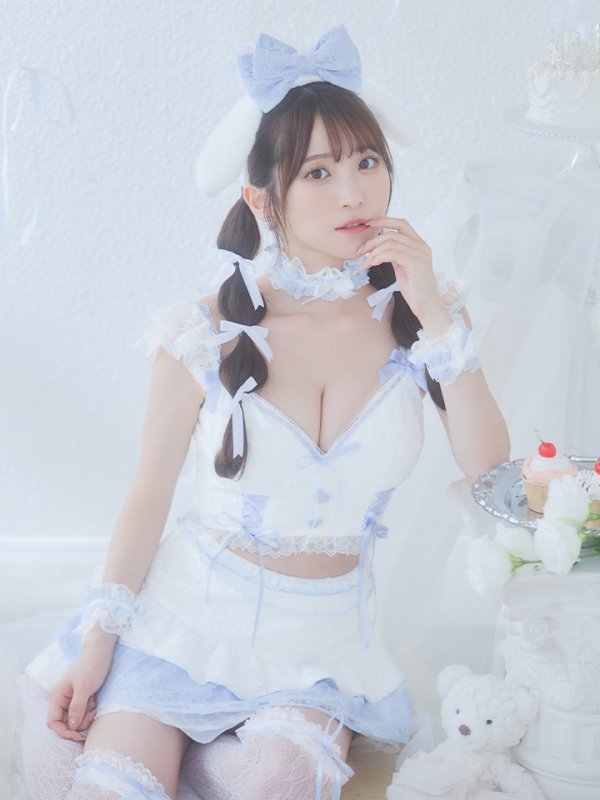 画像19: 【SALE!!】【即日発送！】【ハロウィン】ホワイトパピーセットアップ 【コスプレ6点セット】[OF01] (19)