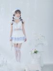 画像7: 【即日発送！】【ハロウィン】ホワイトパピーセットアップ 【コスプレ6点セット】[YMT] (7)