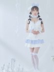 画像8: 【即日発送！】【ハロウィン】ホワイトパピーセットアップ 【コスプレ6点セット】[YMT] (8)