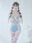 画像13: 【ハロウィン】 キラキラキャットパンツセットアップ 【コスプレ6点セット】 【XS-Mサイズ/2カラー】[YMT] (13)