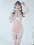 画像2: 【ハロウィン】 キラキラキャットパンツセットアップ 【コスプレ6点セット】 【XS-Mサイズ/2カラー】[YMT] (2)