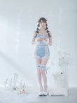 画像8: 【ハロウィン】 キラキラキャットパンツセットアップ 【コスプレ6点セット】 【XS-Mサイズ/2カラー】[YMT] (8)