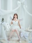 画像5: 【即日発送】【ハロウィン】セクシーエンジェルセットアップ 【コスプレ7点セット】【XS-Mサイズ/1カラー】[YMT-H] (5)