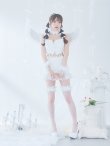 画像10: 【即日発送】【ハロウィン】セクシーエンジェルセットアップ 【コスプレ7点セット】【XS-Mサイズ/1カラー】[YMT-H] (10)