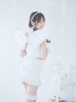 画像14: 【即日発送】【ハロウィン】セクシーエンジェルセットアップ 【コスプレ7点セット】【XS-Mサイズ/1カラー】[YMT-H] (14)