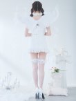 画像21: 【即日発送】【ハロウィン】セクシーエンジェルセットアップ 【コスプレ7点セット】【XS-Mサイズ/1カラー】[YMT-H] (21)