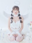 画像3: 【即日発送】【ハロウィン】セクシーエンジェルセットアップ 【コスプレ7点セット】【XS-Mサイズ/1カラー】[YMT-H] (3)