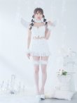 画像4: 【即日発送】【ハロウィン】セクシーエンジェルセットアップ 【コスプレ7点セット】【XS-Mサイズ/1カラー】[YMT-H] (4)