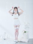 画像7: 【即日発送】【ハロウィン】セクシーエンジェルセットアップ 【コスプレ7点セット】【XS-Mサイズ/1カラー】[YMT-H] (7)