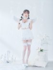 画像8: 【即日発送】【ハロウィン】セクシーエンジェルセットアップ 【コスプレ7点セット】【XS-Mサイズ/1カラー】[YMT-H] (8)