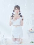 画像31: 【即日発送！】【ハロウィン】レースリボンバニータイトミニセットアップ 【コスプレ8点セット】 【XS-Lサイズ/3カラー】[YMT] (31)