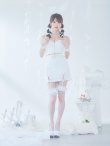 画像36: 【即日発送！】【ハロウィン】レースリボンバニータイトミニセットアップ 【コスプレ8点セット】 【XS-Lサイズ/3カラー】[YMT] (36)