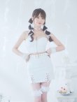 画像11: 【即日発送！】【ハロウィン】レースリボンバニータイトミニセットアップ 【コスプレ8点セット】 【XS-Lサイズ/3カラー】[YMT] (11)