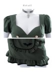 画像16: 【即日発送！】【ハロウィン】 蝙蝠メイドミニセットアップ 【コスプレ7点セット】 【XS-Mサイズ/2カラー】[YMT] (16)