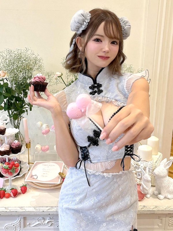 画像4: 【SALE!!】【即日発送！】【ハロウィン】 レースチャイナセットアップ 【コスプレ5点セット】【XS-Lサイズ】(SE01YN)[HC03] (4)