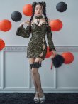 画像27: 【即日発送！】【ハロウィン】ベルスリーブチャイナセットアップ 【コスプレ5点セット】【XS-Mサイズ/1カラー】オフショルチャイナワンピース 【コスプレ6点セット】 【XS-Lサイズ/3カラー】(SE01YN)[YMT] (27)