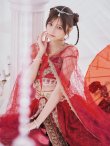 画像6: 【即日発送！】【ハロウィン】アラビアンガール/アラジンコスプレセット【コスプレ7点セット】 【フリーサイズ/3カラー】[YMT] (6)