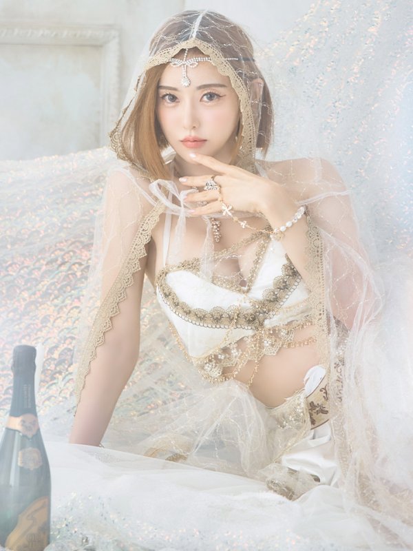 画像9: 【即日発送】【ハロウィン】アラビアンガール/アラジンコスプレセット【コスプレ7点セット】【フリーサイズ/4カラー】[HC03] (9)