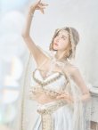画像9: 【即日発送！】アラビアンガール/アラジンコスプレセット【ハロウィン7点セット】【フリーサイズ/3カラー】[YMT] (9)