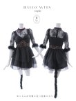 画像18: 【即日発送！】【ハロウィン】 黒猫シアーレースワンピース 【コスプレ5点セット】 【S-XLサイズ/1カラー】[YMT] (18)