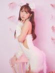 画像9: 【即日発送！】【ハロウィン】白猫アメスリニットワンピース 【コスプレ3点セット】【XS-Lサイズ/1カラー】[YMT] (9)