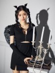 画像17: 【即日発送！】【ハロウィン】アームカバー付きデビルミニワンピ 【コスプレ5点セット】【XS-Lサイズ/1カラー】[YMT-H] (17)