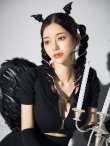 画像18: 【即日発送！】【ハロウィン】アームカバー付きデビルミニワンピ 【コスプレ5点セット】【XS-Lサイズ/1カラー】[YMT-H] (18)