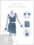 画像15: 【即日発送！】【ハロウィン】 キャットデニムセットアップ 【コスプレ6点セット】 【XS-Lサイズ/1カラー】[YMT] (15)
