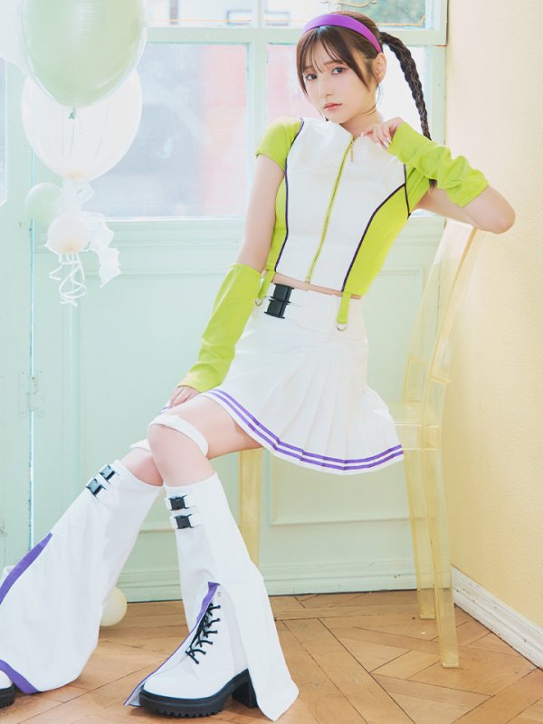 画像2: 【SALE!!】【即日発送】【ハロウィン】宇宙飛行士セットアップ 【コスプレ5点セット】 【XS-Mサイズ/1カラー】[OF01] (2)