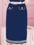 画像15: 【即日発送！】【ハロウィン】CA タイトミディアムワンピース 【コスプレ5点セット】 【S-Lサイズ/1カラー】[YMT] (15)