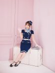 画像5: 【即日発送！】【ハロウィン】CA タイトミディアムワンピース 【コスプレ5点セット】 【S-Lサイズ/1カラー】[YMT] (5)