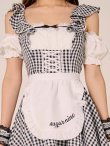 画像19: 【即日発送！】【ハロウィン】ギンガムチェックメイドワンピース 【コスプレ5点セット】[OF01] (19)
