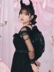 画像10: 【即日発送！】【ハロウィン】ショートインロングデビルワンピース 【コスプレ4点セット】[YMT-H] (10)