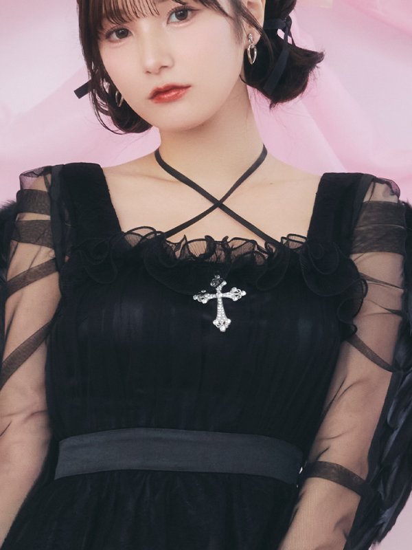 画像14: 【即日発送！】【ハロウィン】ショートインロングデビルワンピース 【コスプレ4点セット】[OF04-H] (14)