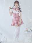 画像3: 【即日発送！】【ハロウィン】アイドルスクールガールセットアップ 【コスプレ5点セット】[YMT] (3)
