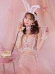 画像2: 【即日発送！】【ハロウィン】 ツイードリボンセットアップ 【コスプレ7点セット】【XS-Mサイズ/1カラー】[YMT] (2)