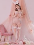 画像4: 【即日発送！】【ハロウィン】 ツイードリボンセットアップ 【コスプレ7点セット】【XS-Mサイズ/1カラー】[YMT] (4)