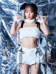 画像6: 【ハロウィン】 バイカラーリボンもこもこパピー 【コスプレ6点セット】 【FREEサイズ/1カラー】[YMT] (6)