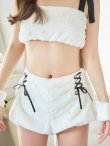 画像21: 【ハロウィン】 バイカラーリボンもこもこパピー 【コスプレ6点セット】 【FREEサイズ/1カラー】[YMT] (21)