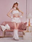 画像31: 【即日発送】【ハロウィン】 もこもこキャットリボンセットアップ 【コスプレ6点セット】 【Fサイズ/3カラー】[OF01] (31)