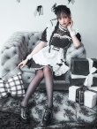 画像10: 【即日発送！】【ハロウィン】クラシックメイドワンピース 【コスプレ5点セット】[YMT] (10)