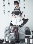 画像14: 【即日発送！】【ハロウィン】クラシックメイドワンピース 【コスプレ5点セット】[YMT] (14)